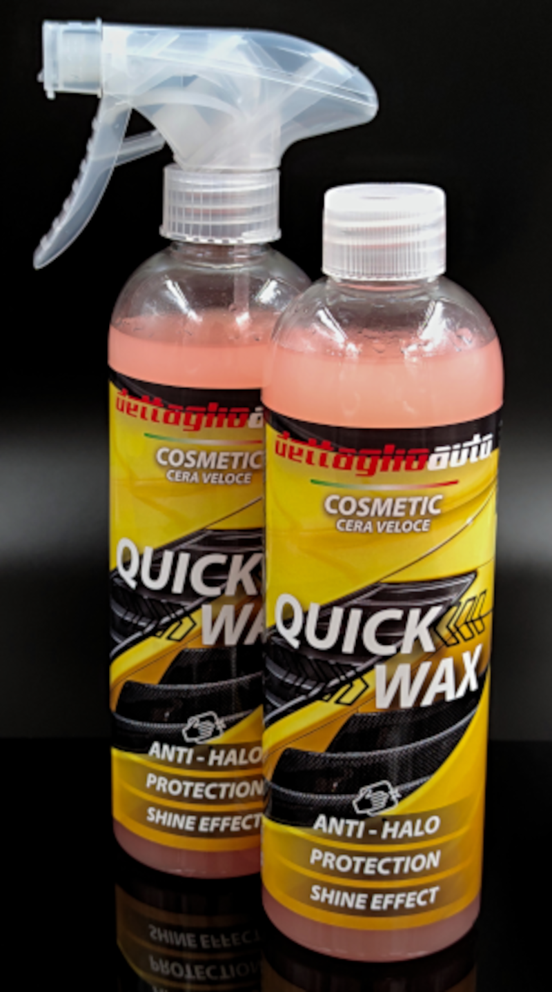 prodotti car detailling quick wax per cera esterni