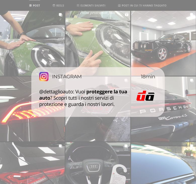 pagina social DettaglioAuto