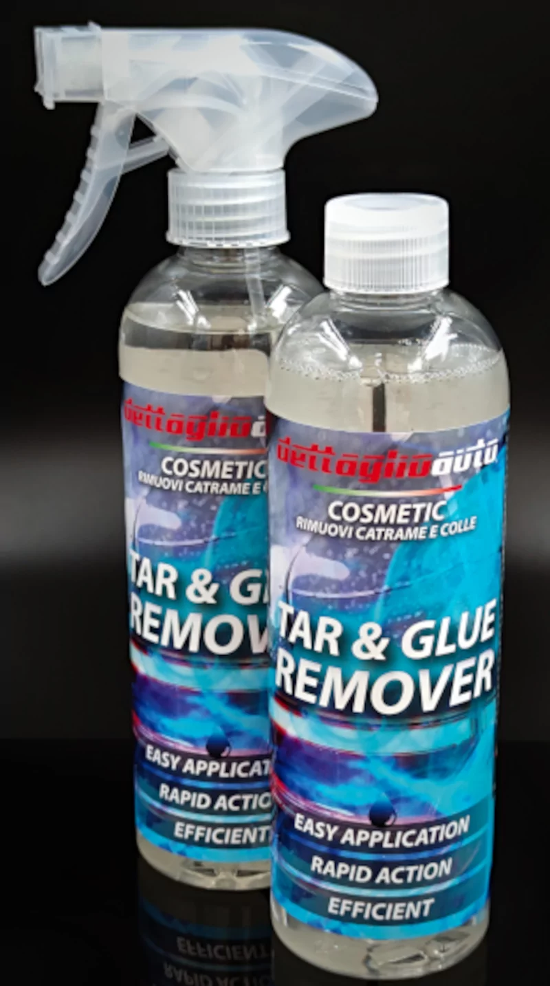 prodotto tar and glue remover per decontaminazione
